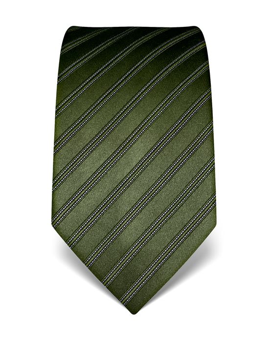 Tie, pure silk, striped