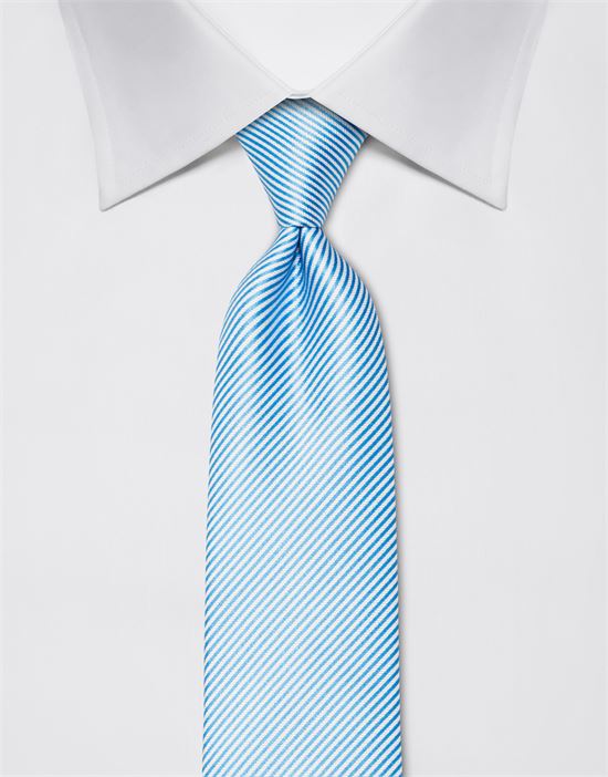 Tie, pure silk, striped