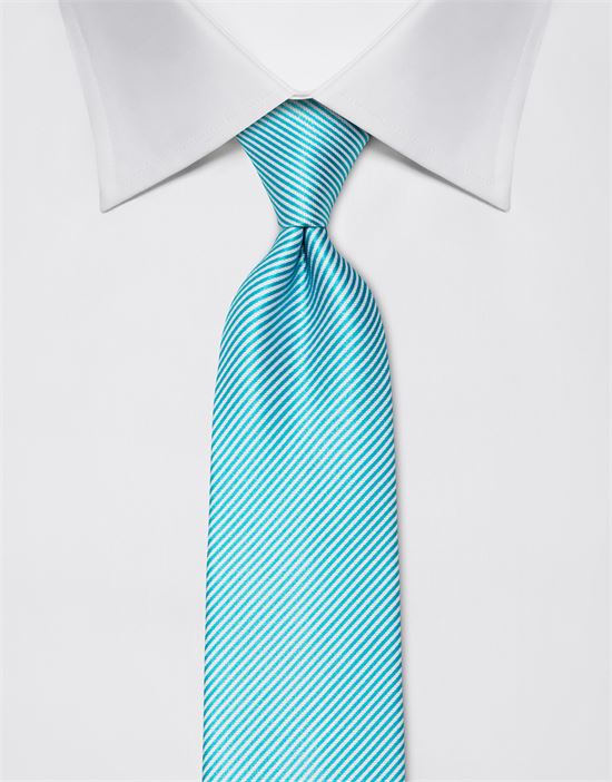 Tie, pure silk, striped