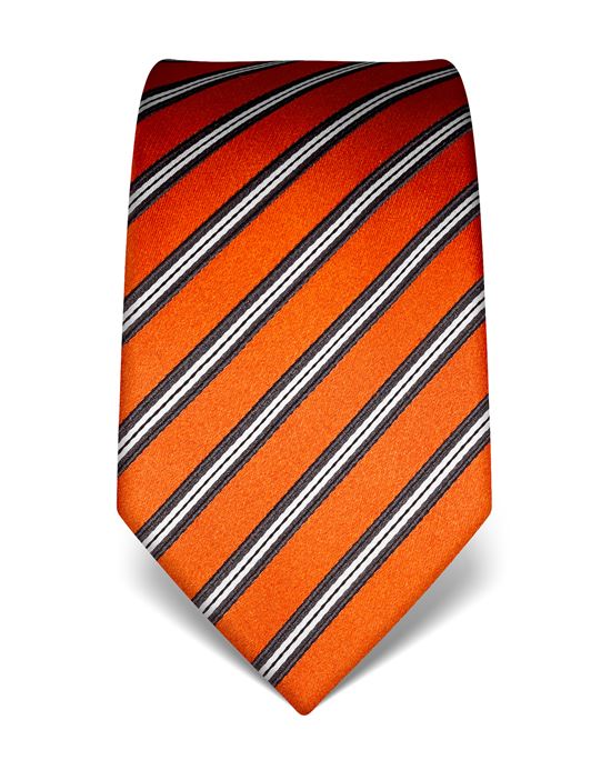 Tie, pure silk, striped