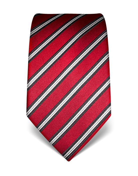 Tie, pure silk, striped