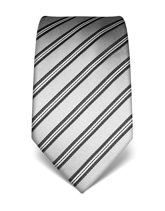 Tie, pure silk, striped