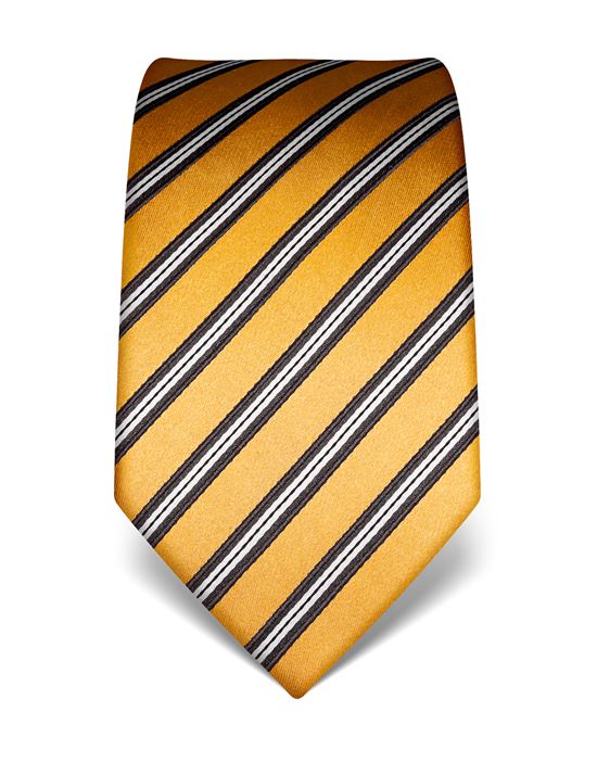 Tie, pure silk, striped