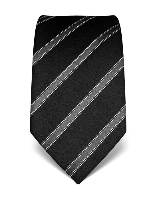 Tie, pure silk, striped