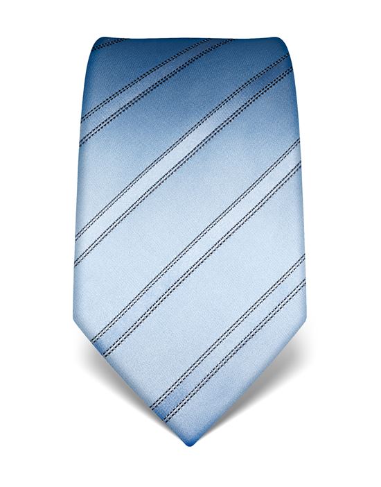 Tie, pure silk, striped