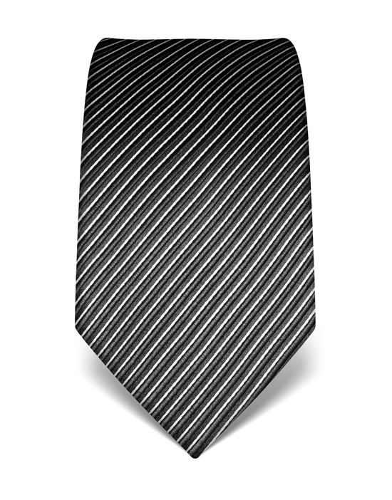 Tie, pure silk, striped