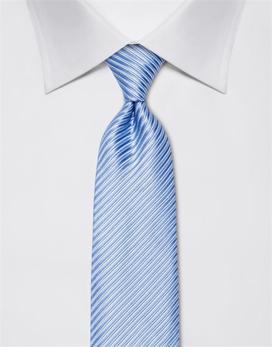 Tie, pure silk, striped