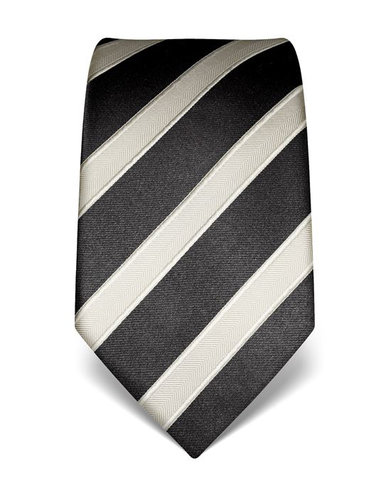 Tie, pure silk, striped