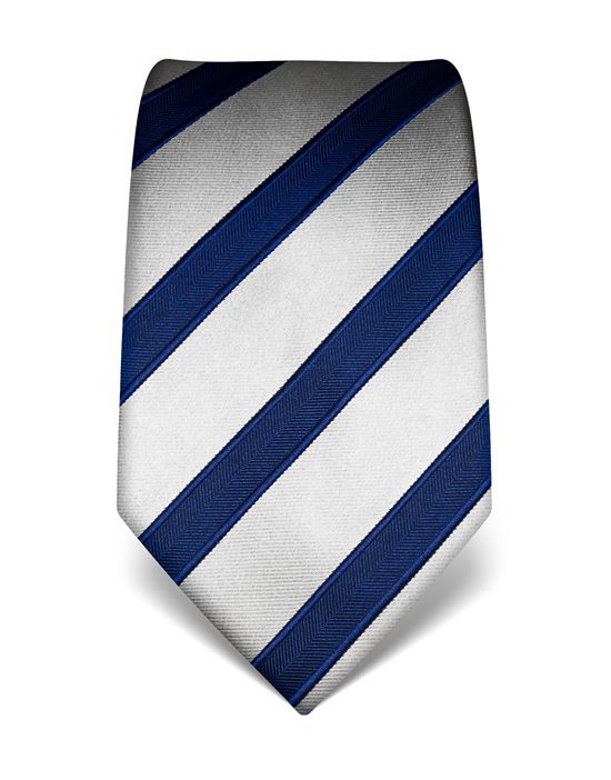 Tie, pure silk, striped