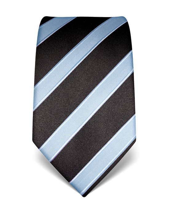 Tie, pure silk, striped