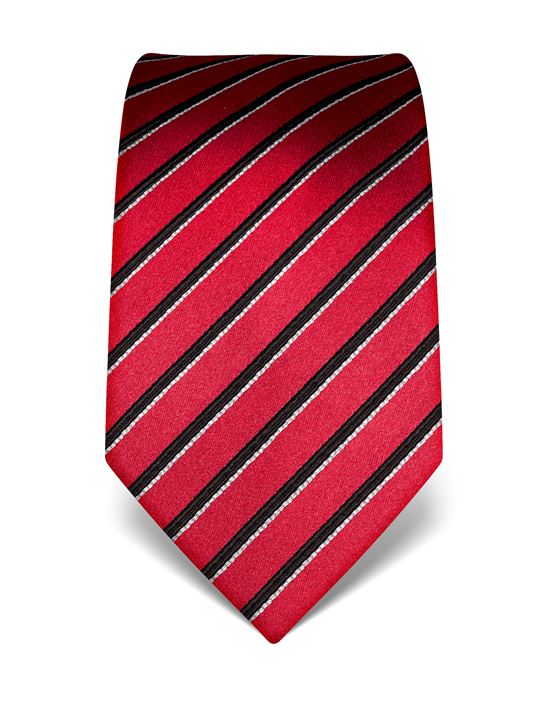 Tie, pure silk, striped