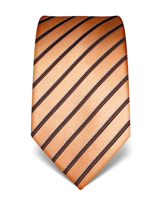 Tie, pure silk, striped