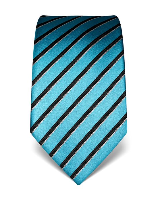 Tie, pure silk, striped