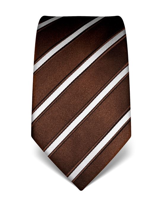 Tie, pure silk, striped