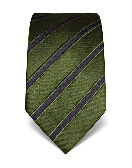 Tie, pure silk, striped