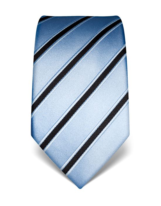 Tie, pure silk, striped