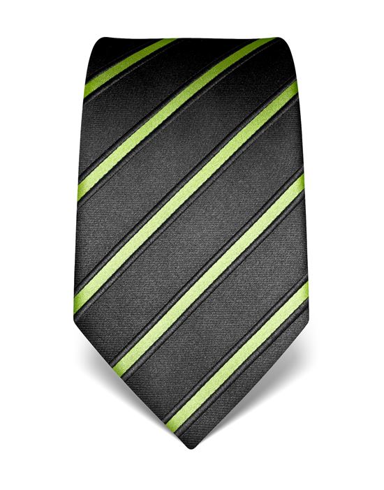 Tie, pure silk, striped