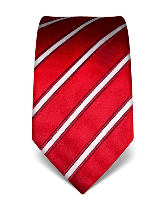 Tie, pure silk, striped