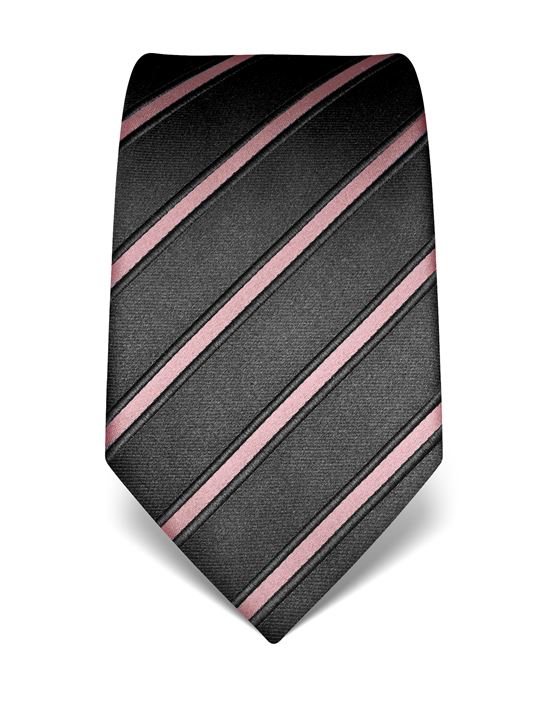 Tie, pure silk, striped