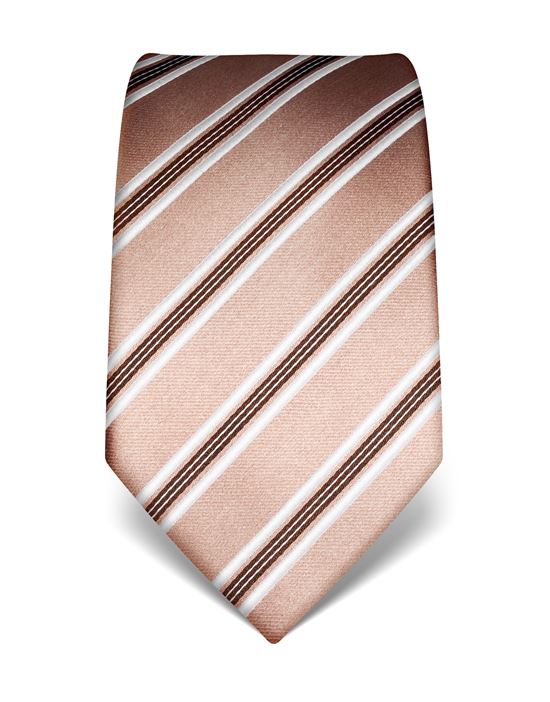 Tie, pure silk, striped