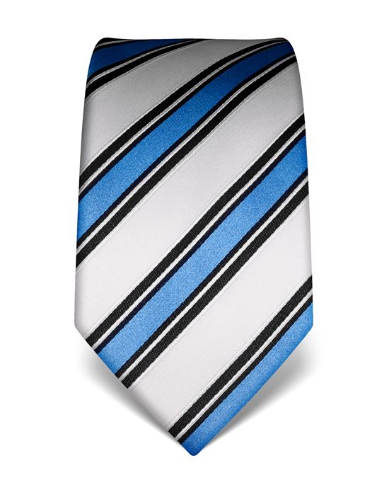 Tie, pure silk, striped