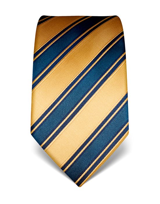 Tie, pure silk, striped