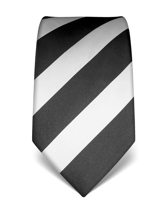 Tie, pure silk, striped