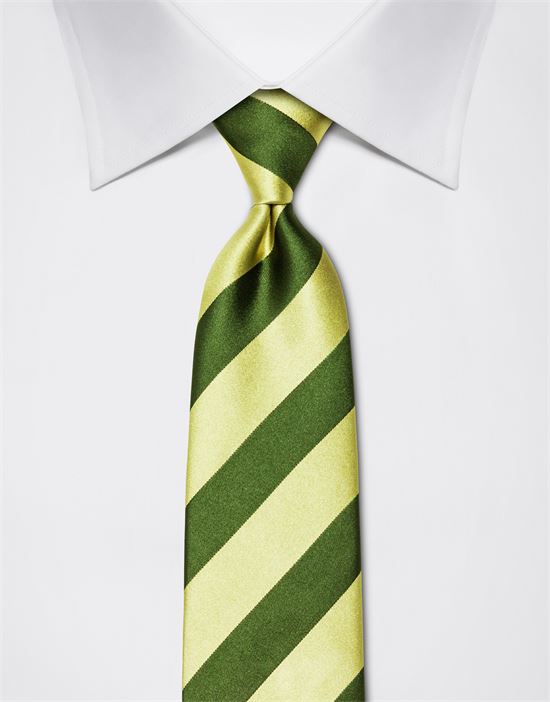 Tie, pure silk, striped