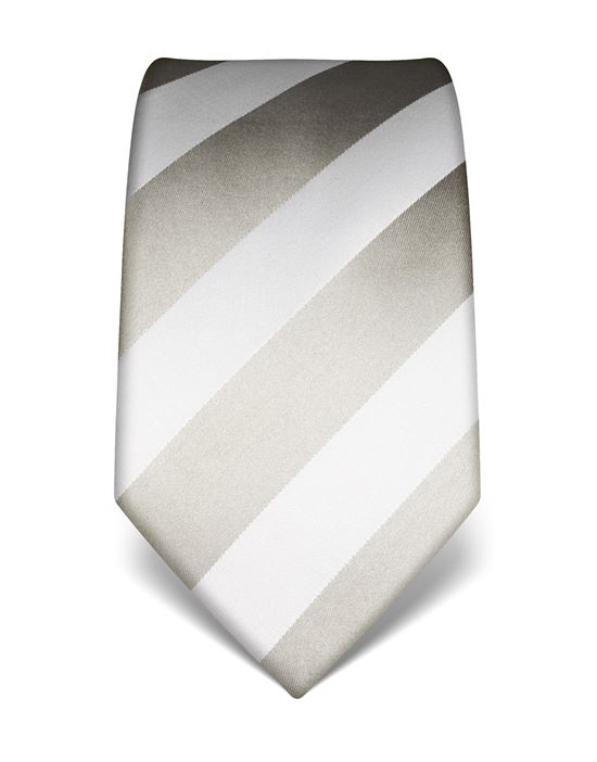 Tie, pure silk, striped